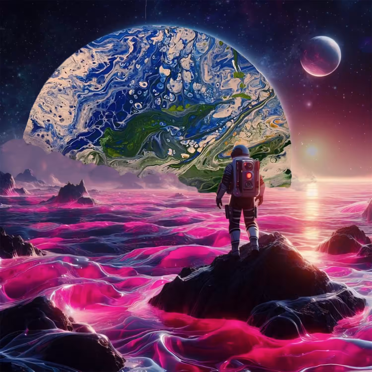 pink planet