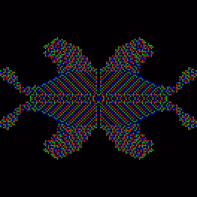 Cellular Canvas #105
