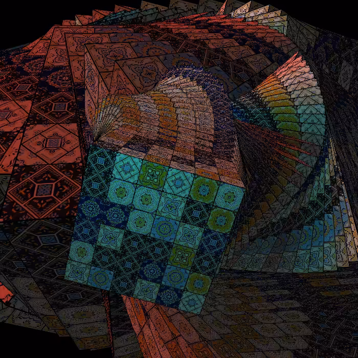 PSYCHEDELIC MOSAIC #21