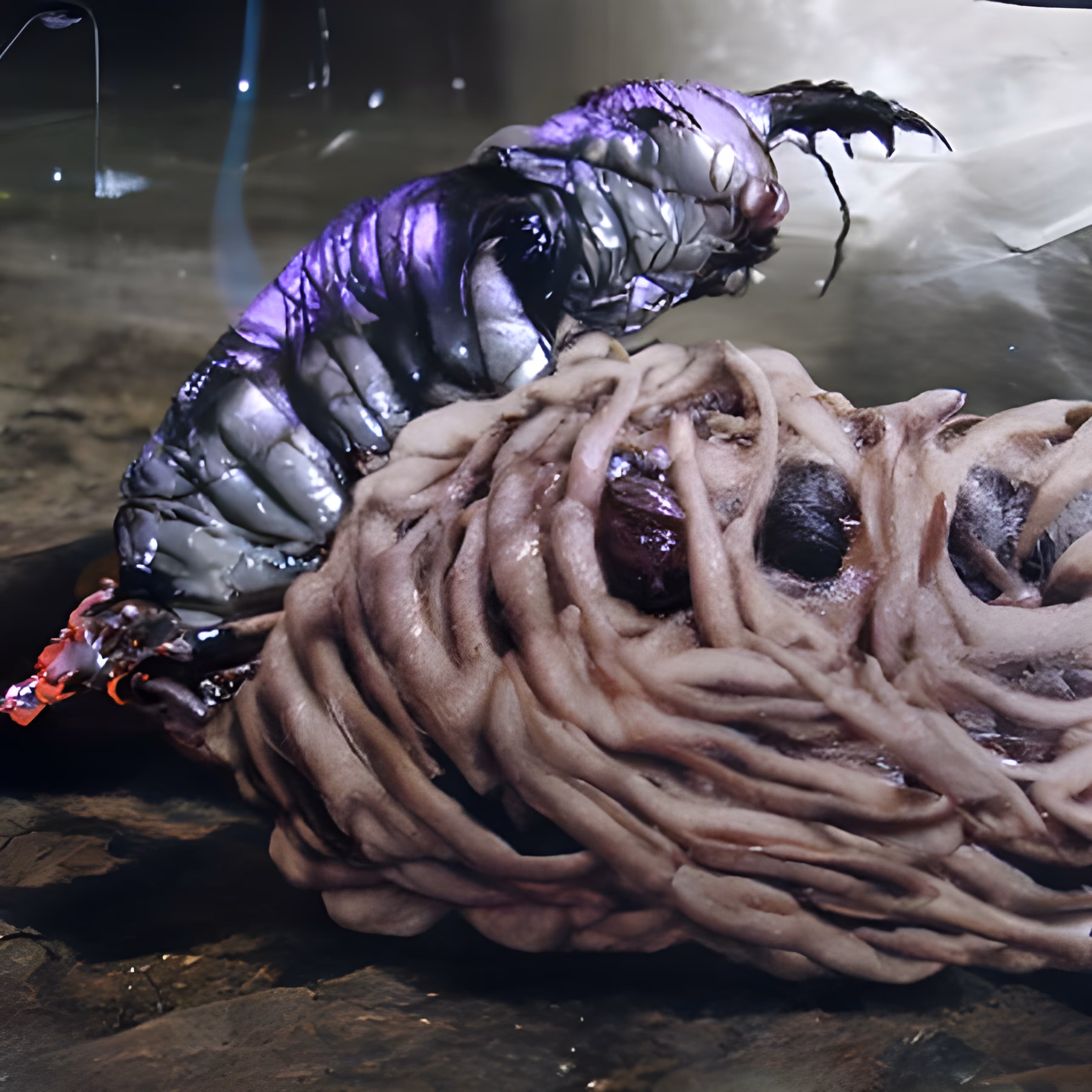 Giant Maggot from Dark Dimension