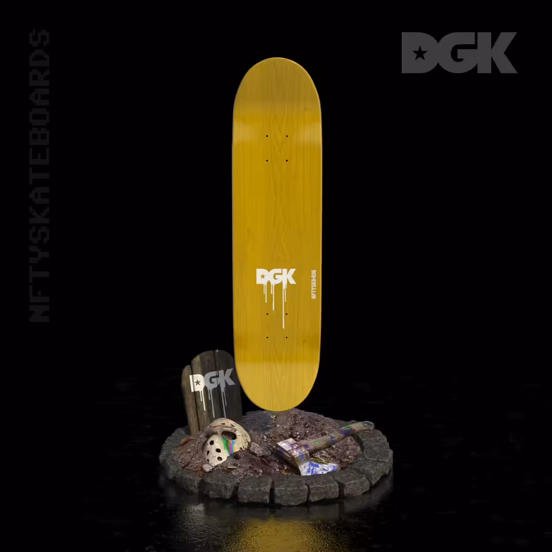 nftyskateboards NFT#035 - DGK - Monogram Black