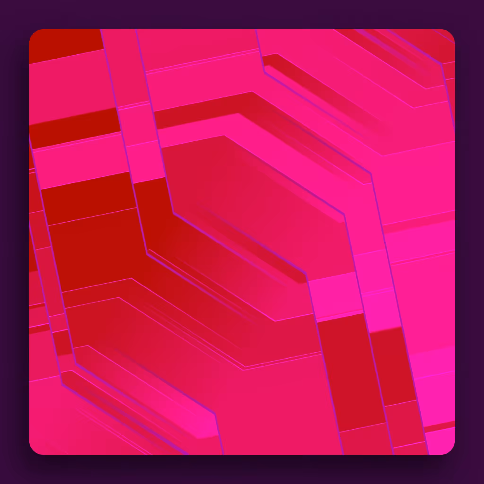 Valentine Abstract: Crypto Heart
