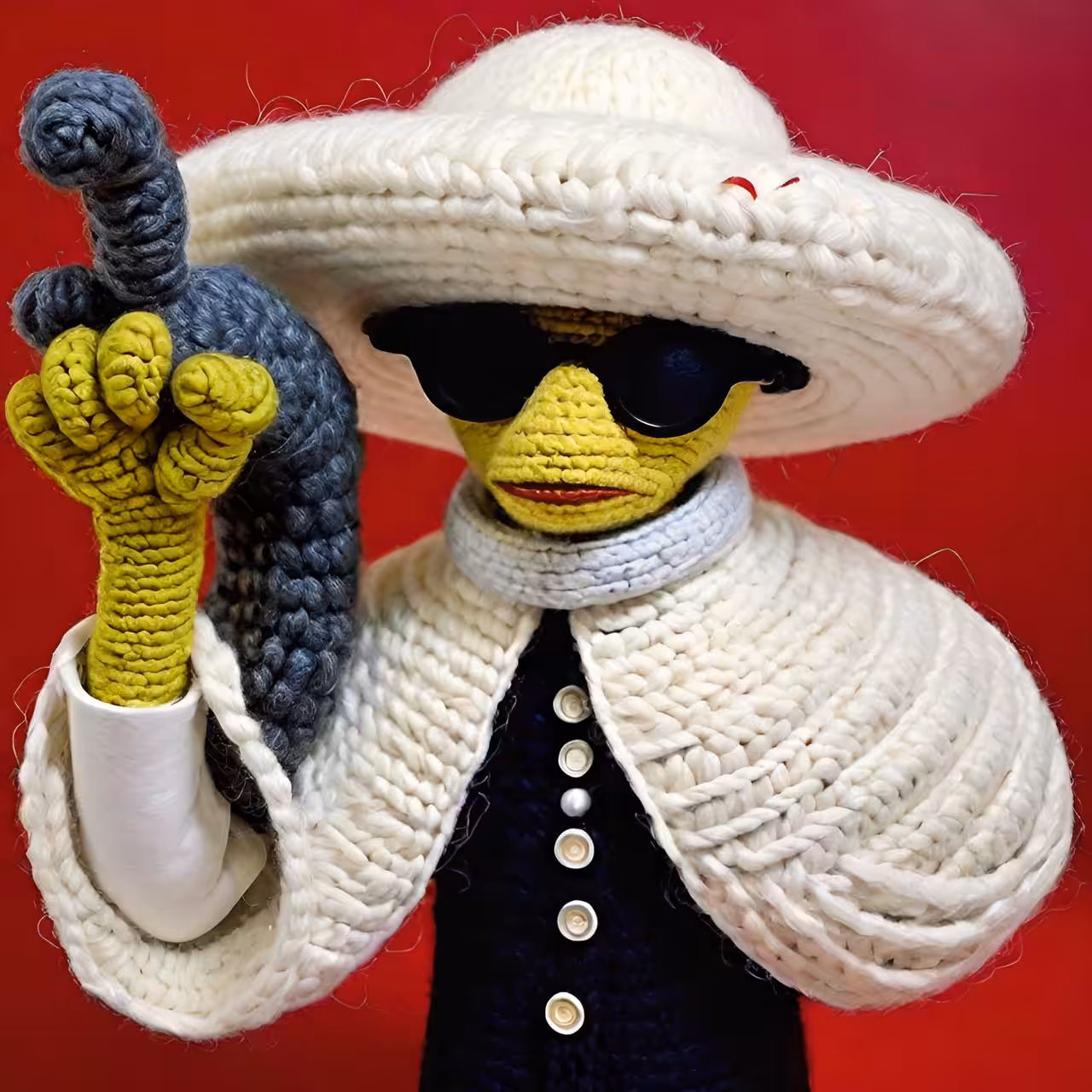 El Papa y su mascota 