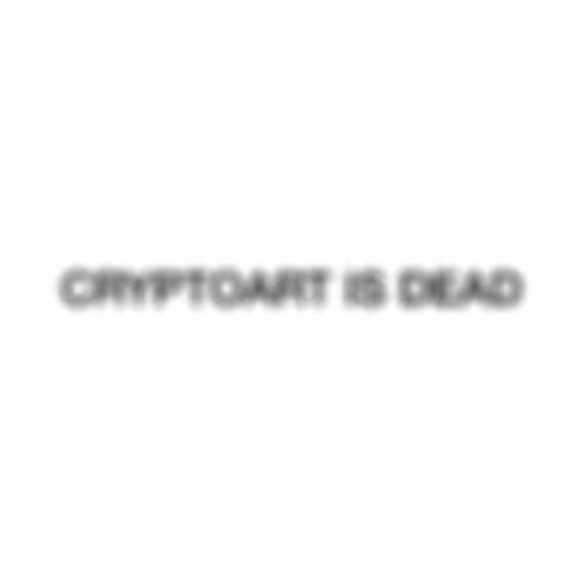 CRYPTOART IS DEAD || ABYSMS