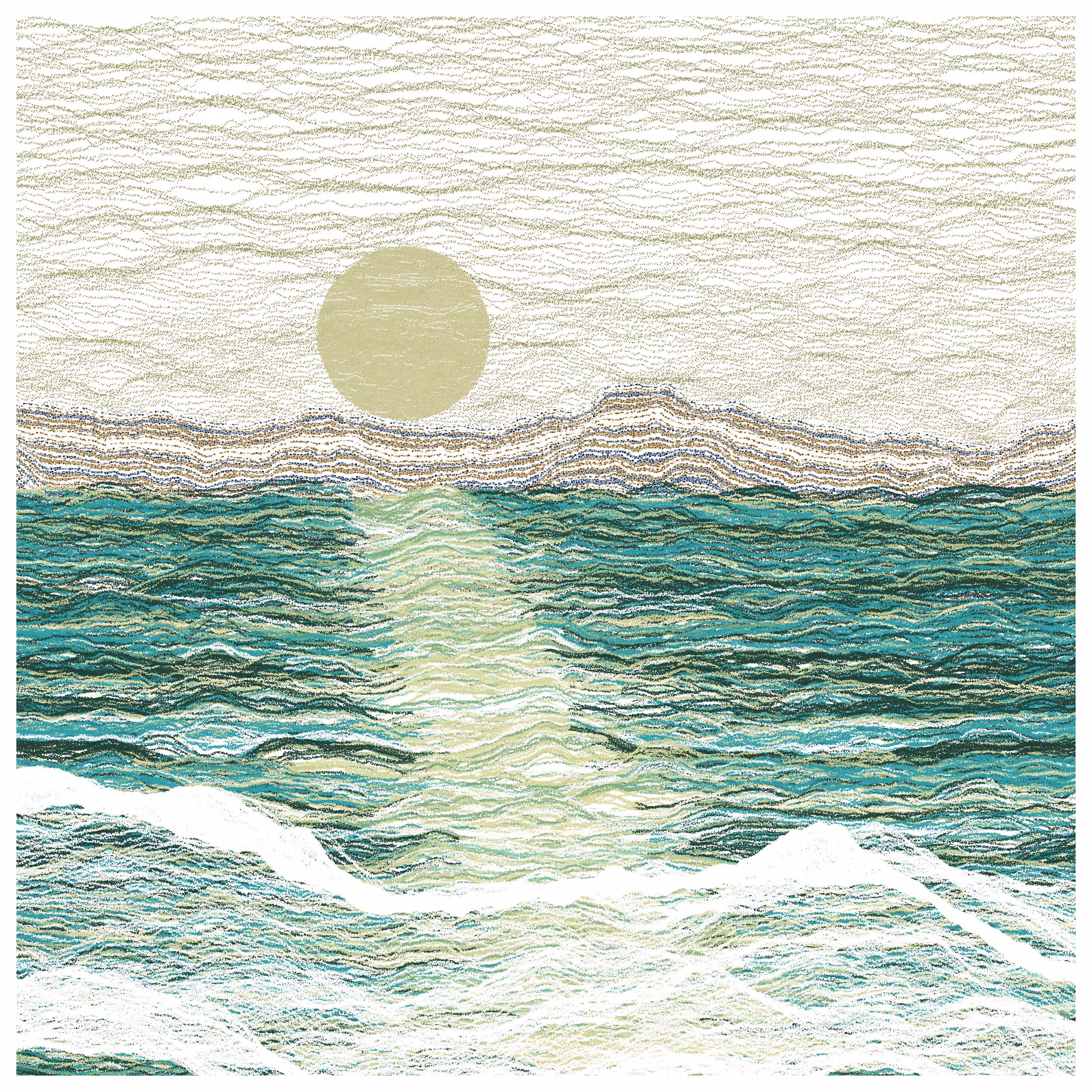 Moonlit Sea #96