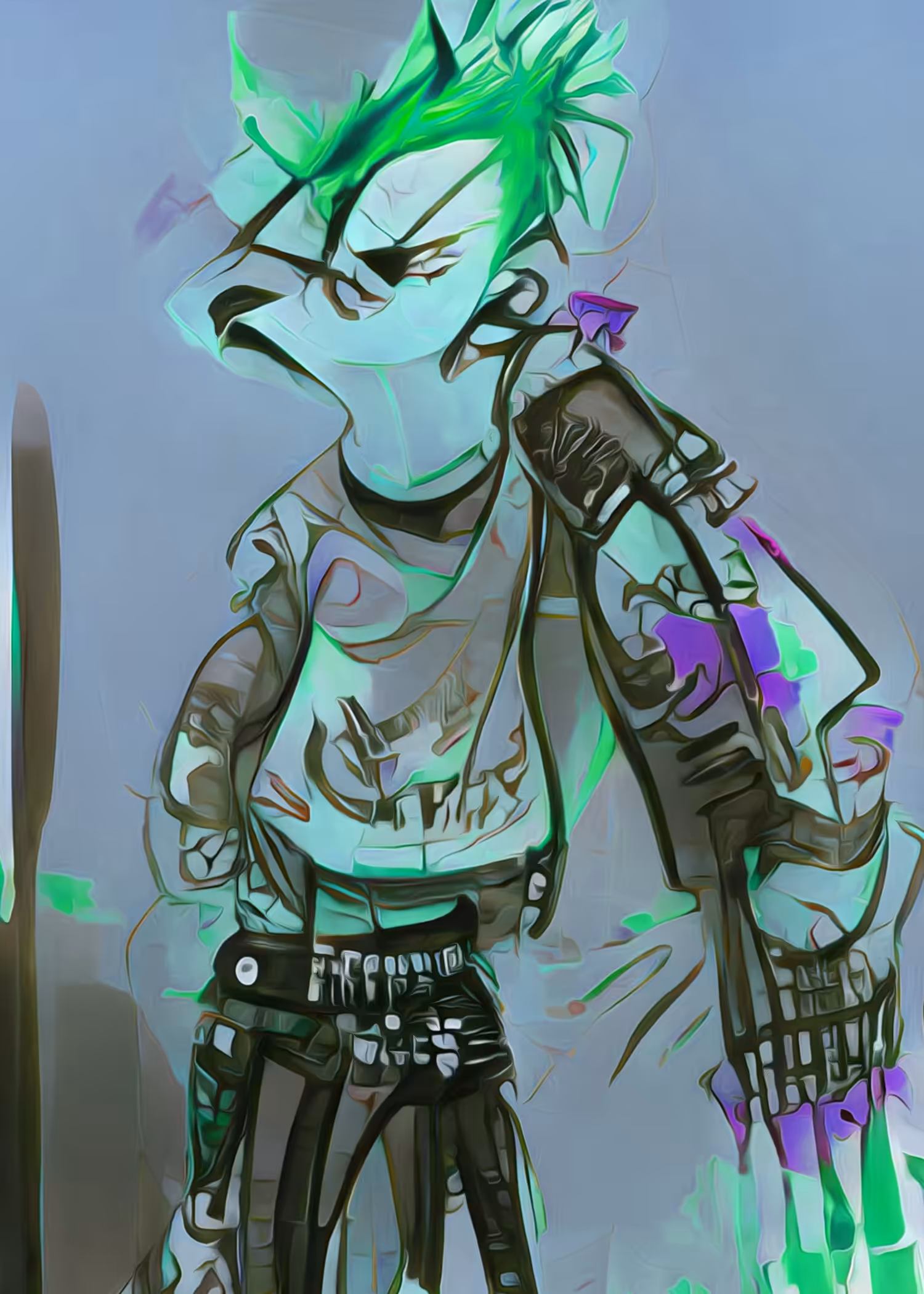 Scribbled Punk #6