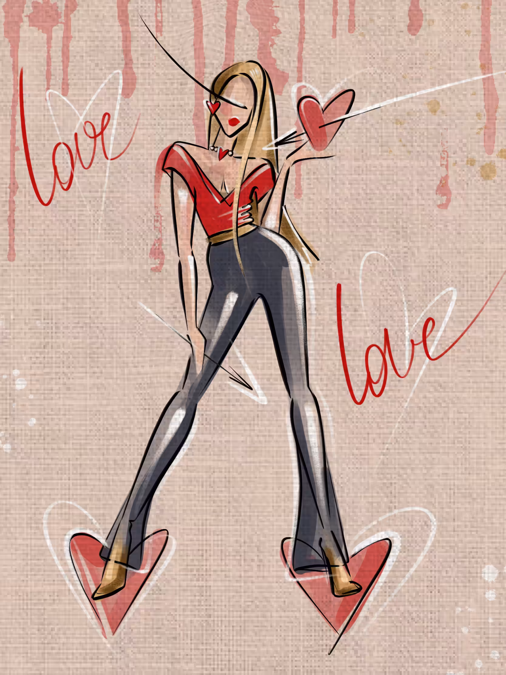Fashion girls: Fell in love