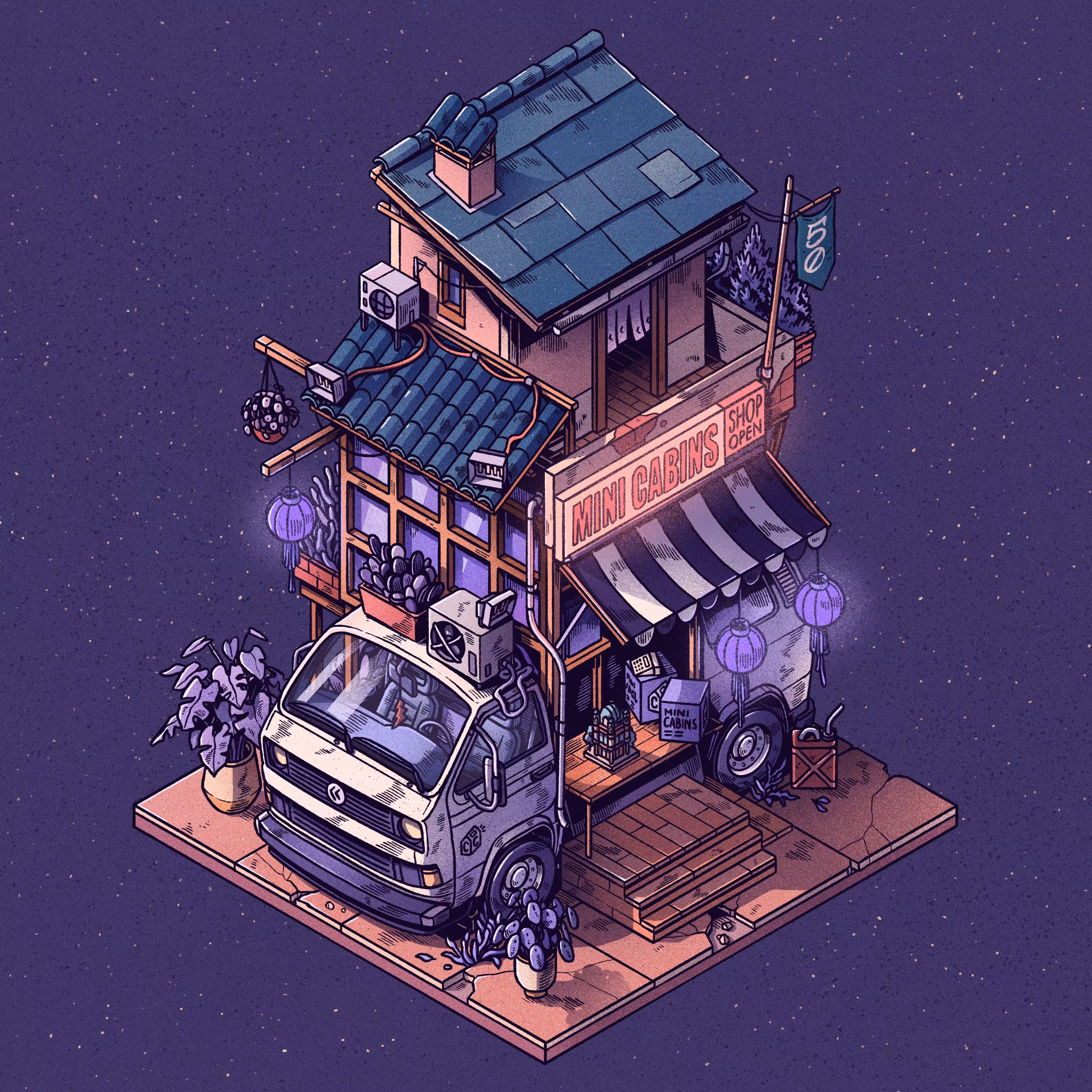 Curious Cabins #50: Caravan #778