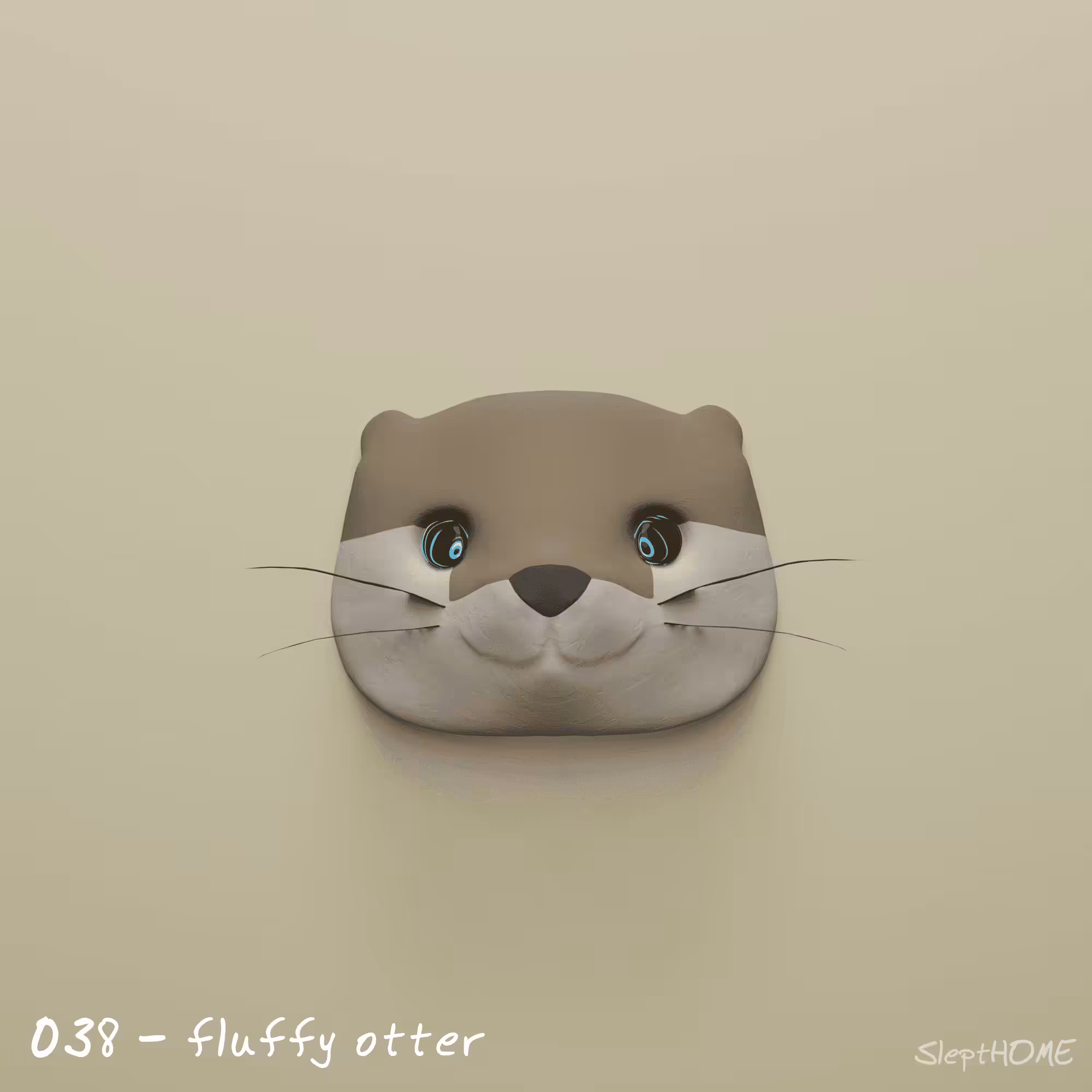 038 - fluffy otter