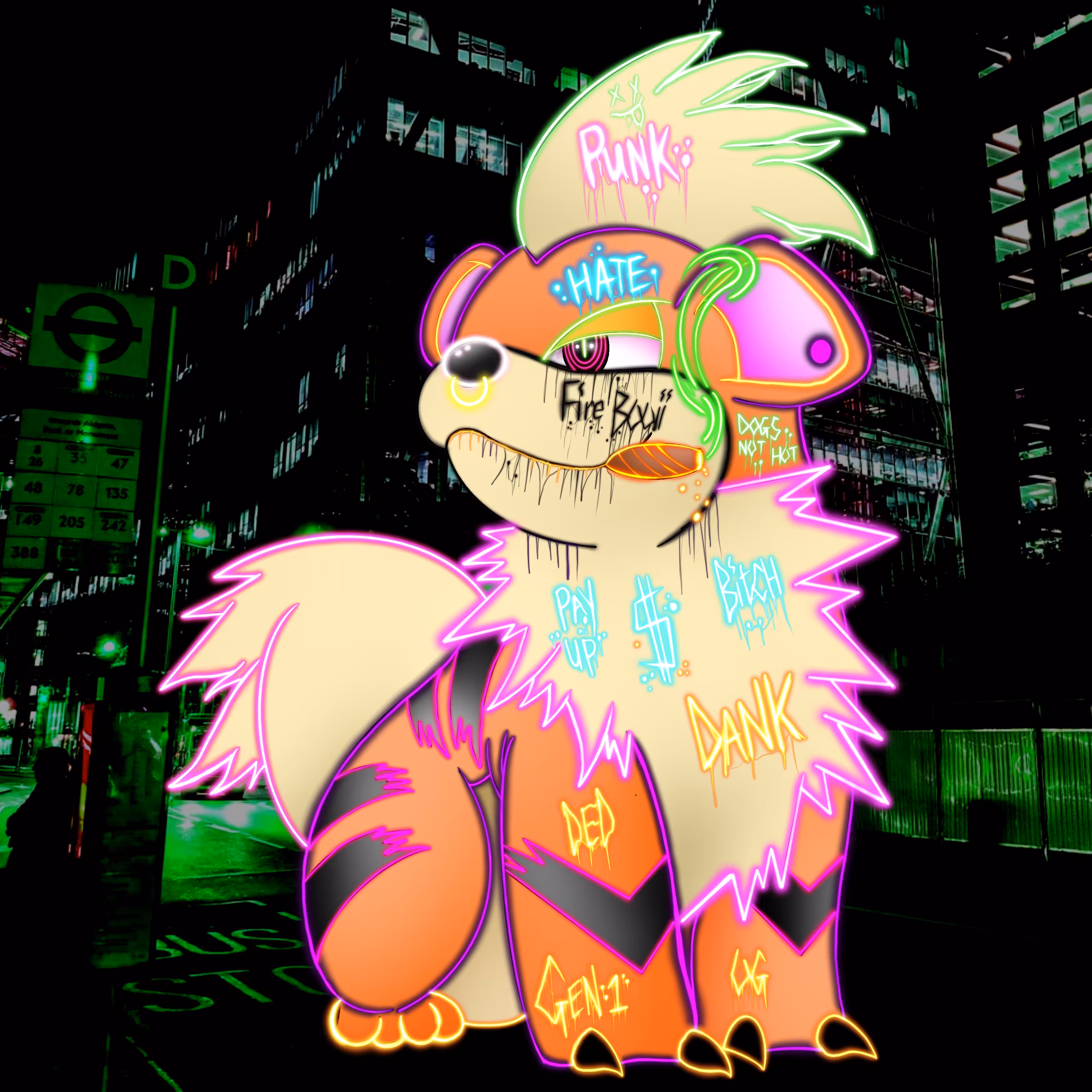 Normal Growlithe 