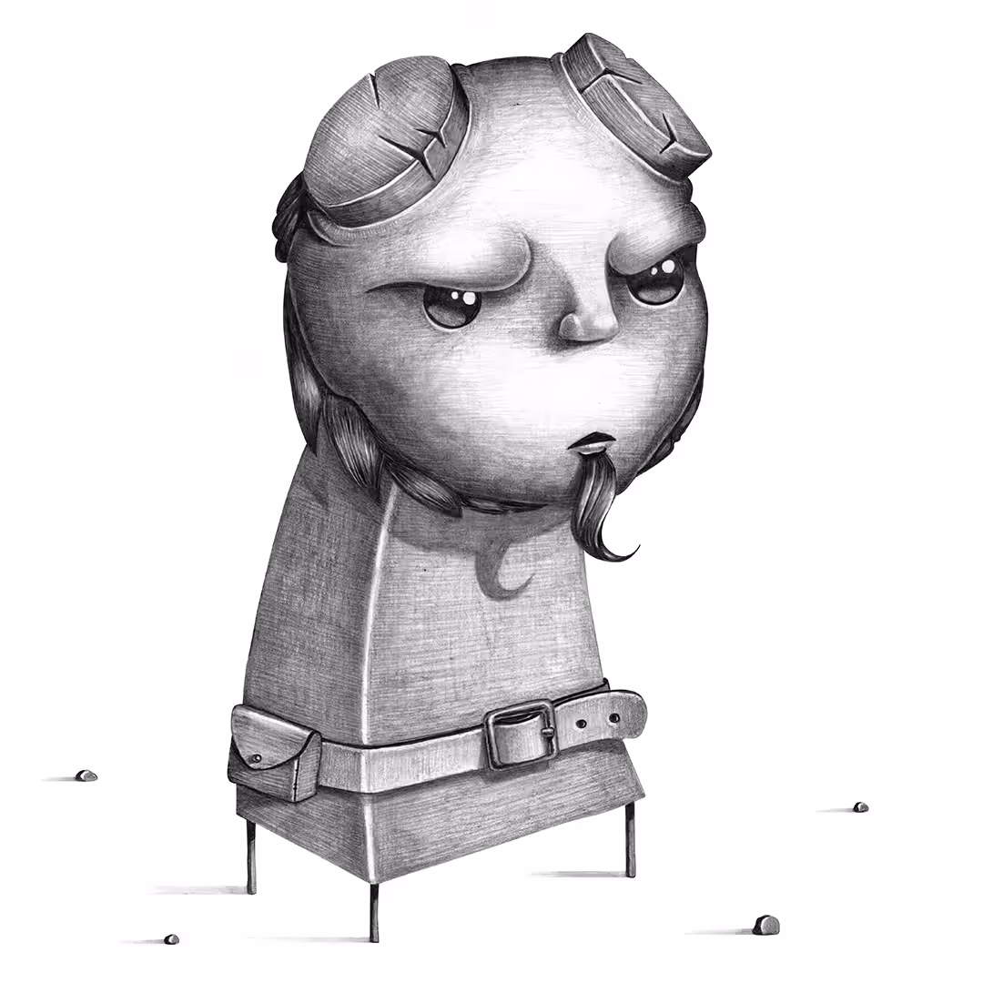 HELLBOY grayscale
