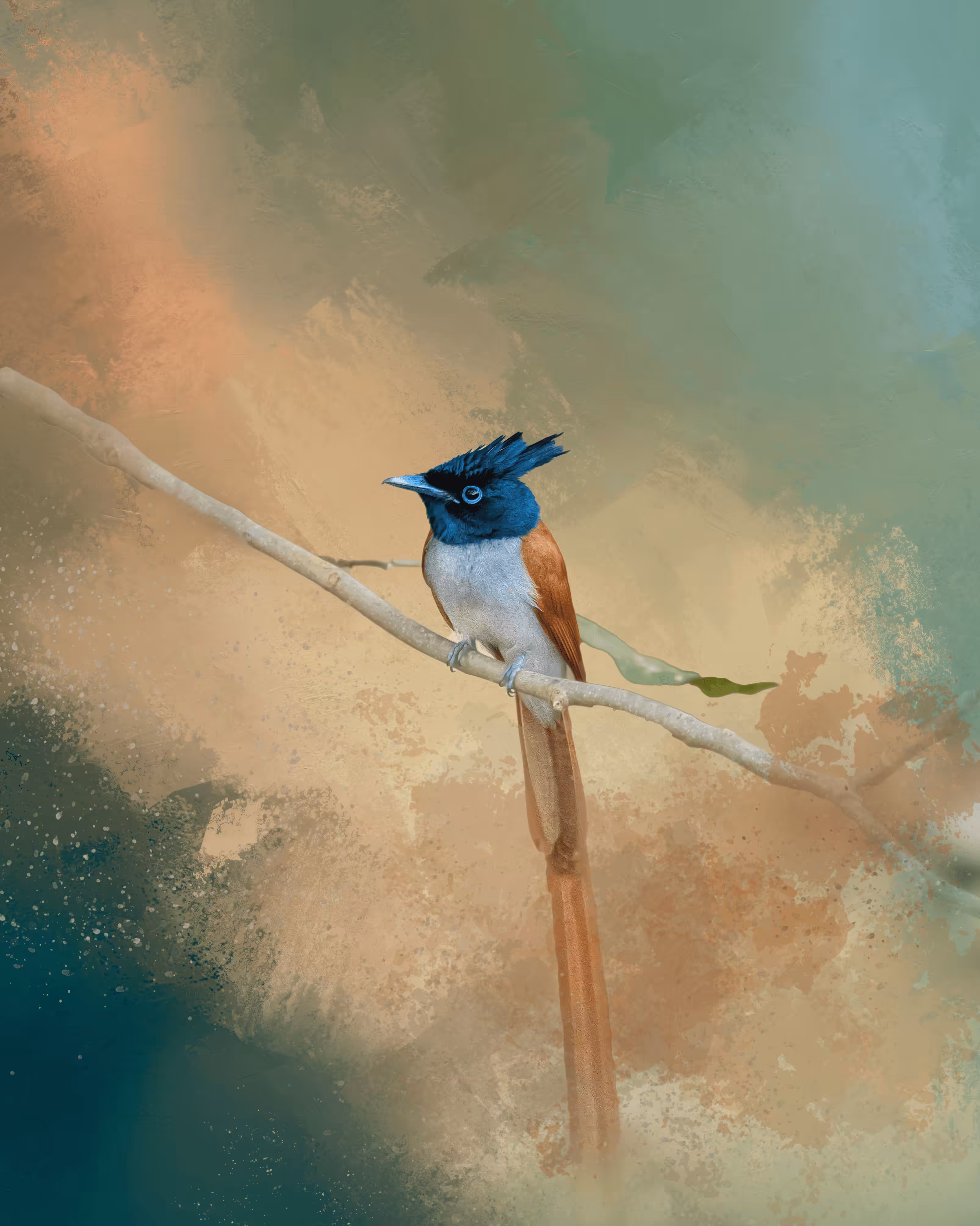 #09 Indian Paradise Fly Catcher