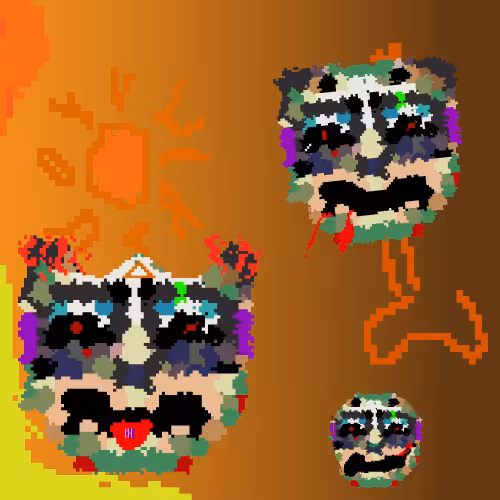 many faces