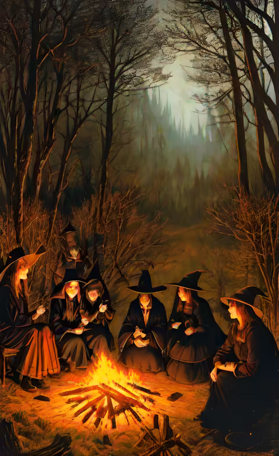 The witches gathering