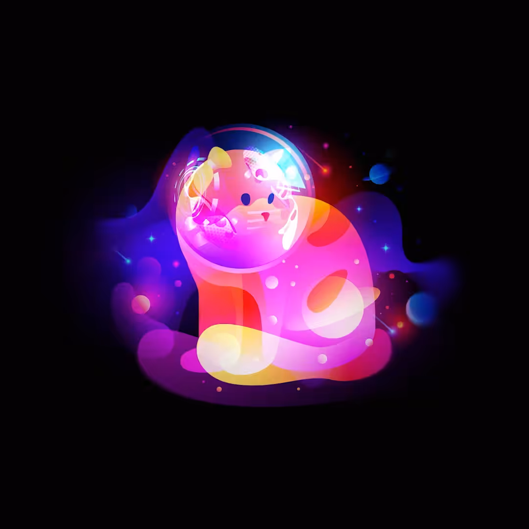 Dreams of Space Cat