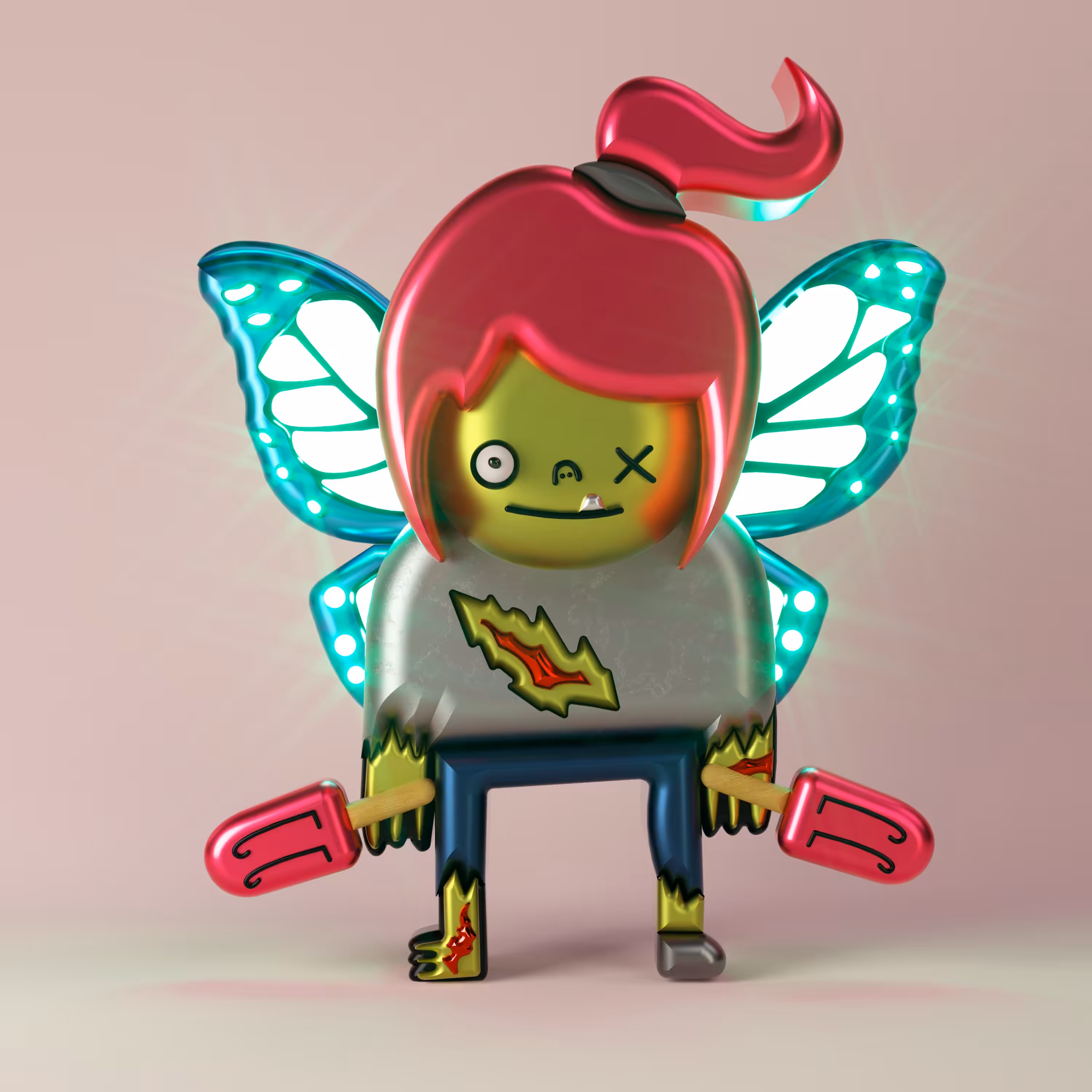 gm 3D - 3D Toy Boogers #2263