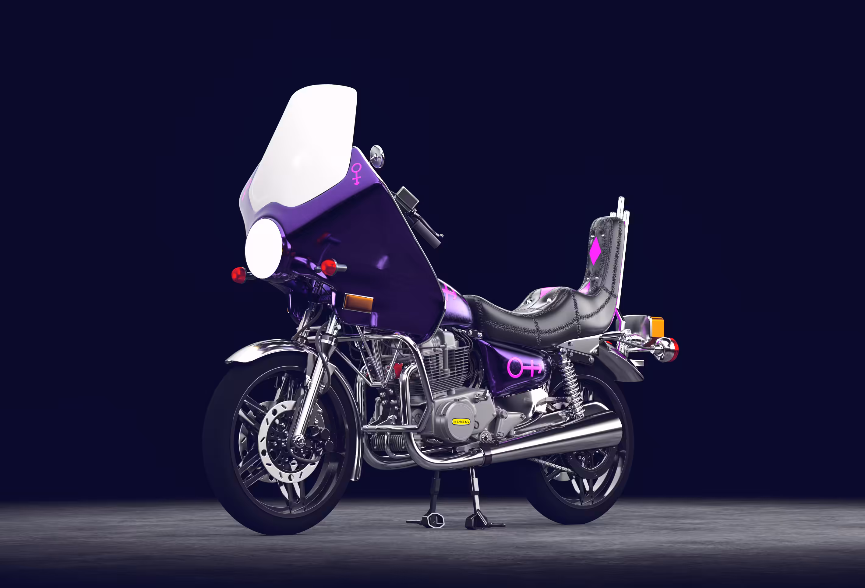 Purple Rain Motorcycle