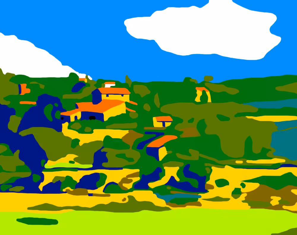 Paysage de Boris dans le Sud