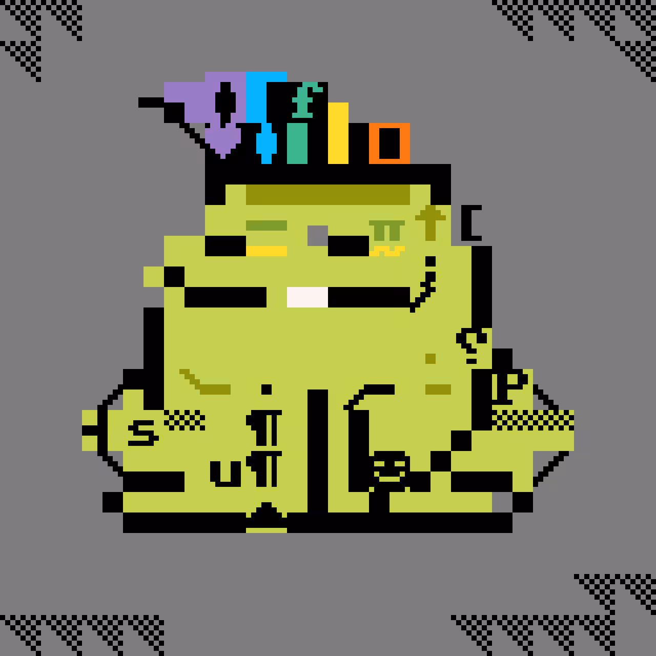 ASCII CrypToadz #6854