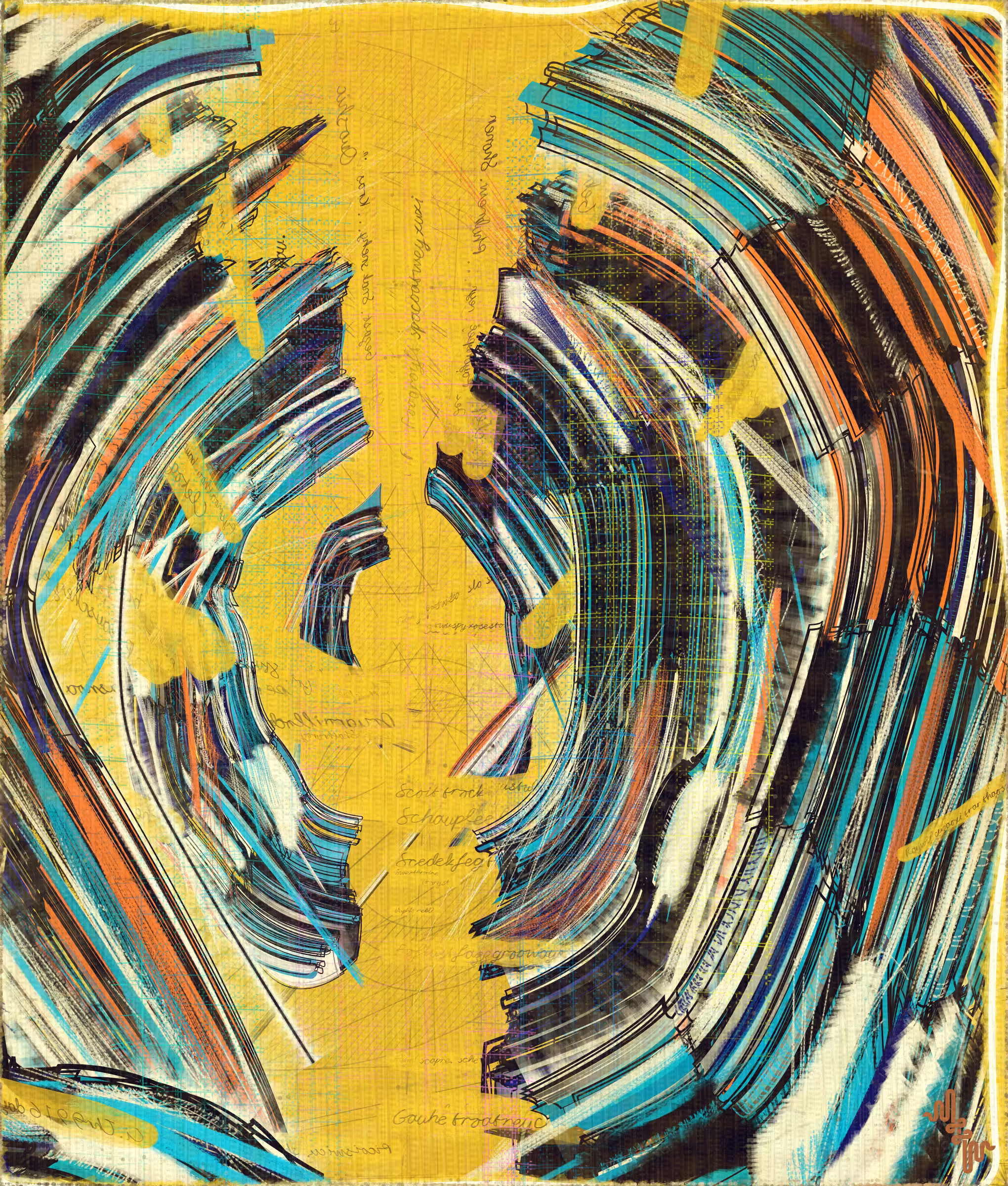Amplitudes of Canvas #132
