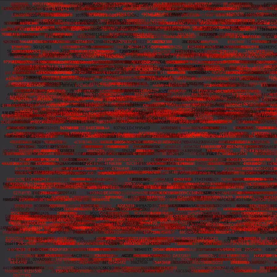 Painting by Random Hexadecimal Numbers #15