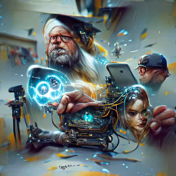 Surreal visions of an imagined future