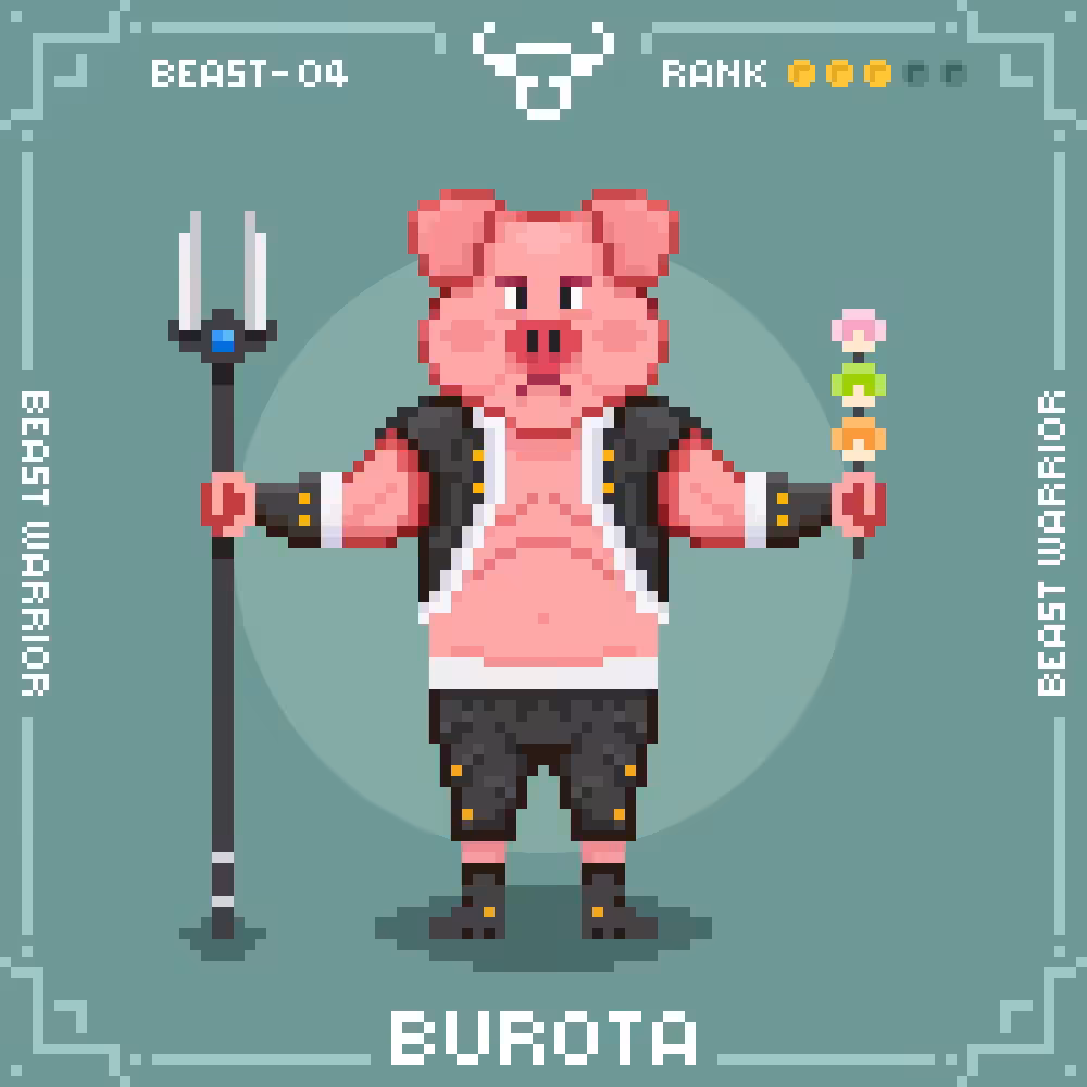Fantastic War#017 : Beast#04 : BUROTA