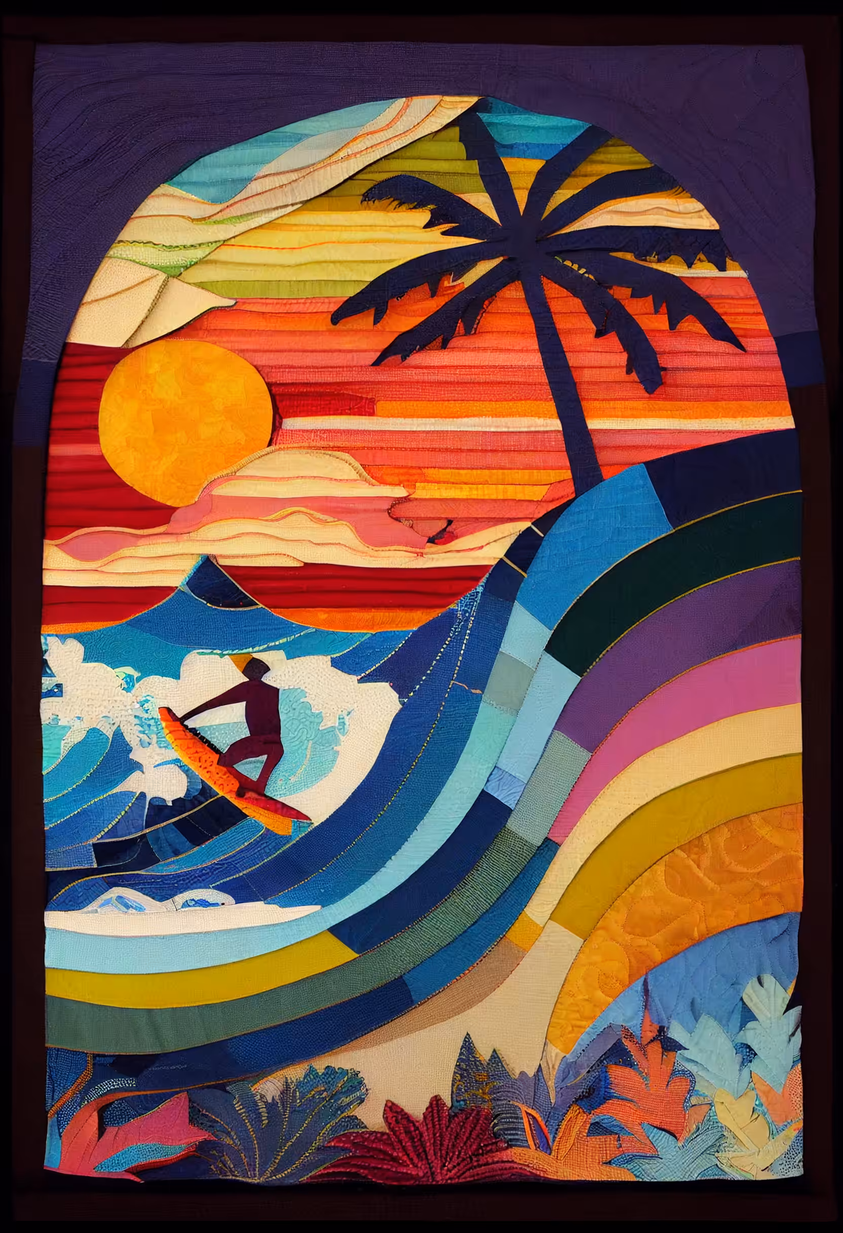Quilted Surfer III
