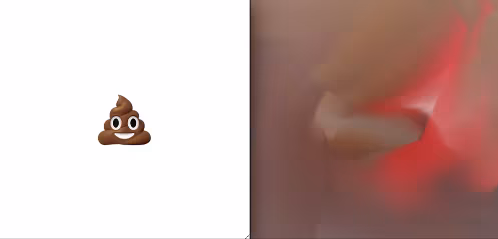 Beautiful Romantic Poop Painting_#000