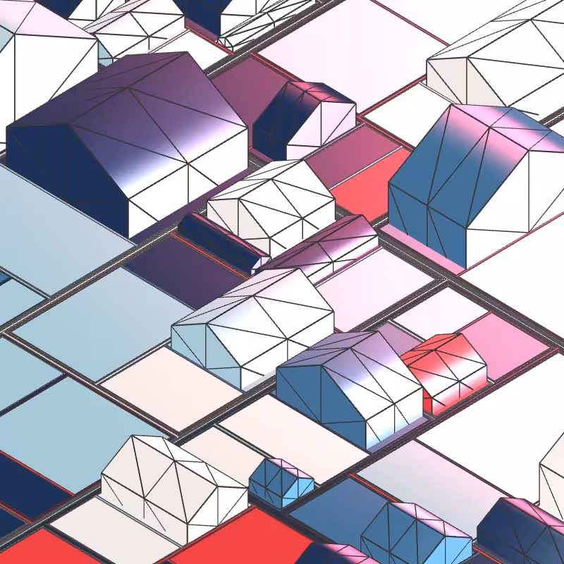 Geometric city #186