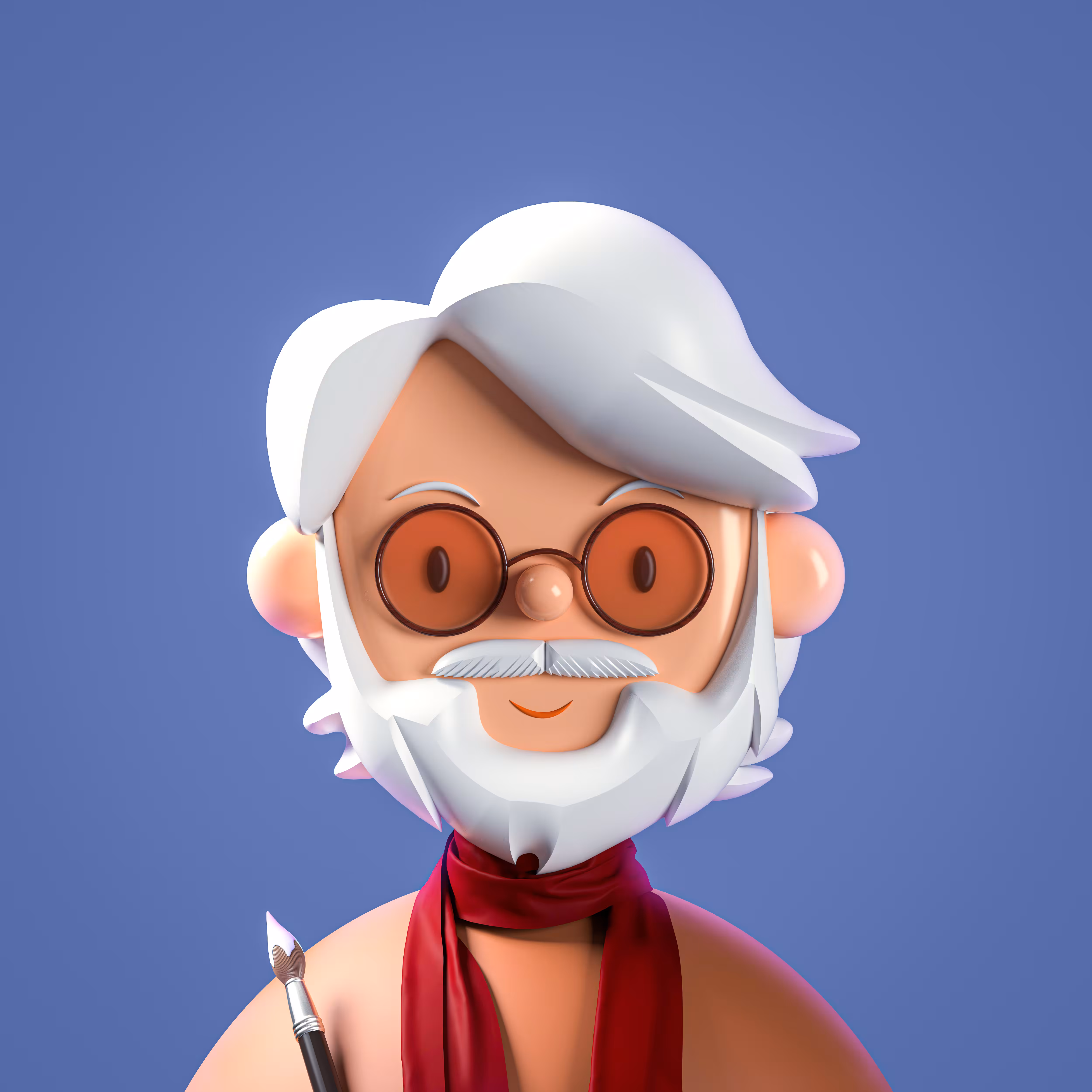 M. F. Husain Toy Face