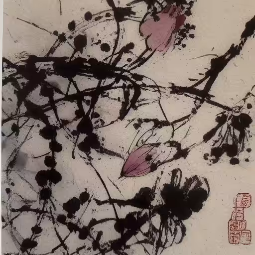 《算力·梦梅荷》十-漾