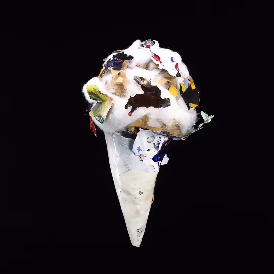 Ice cream: Cheese almond Chocolate Ice cream