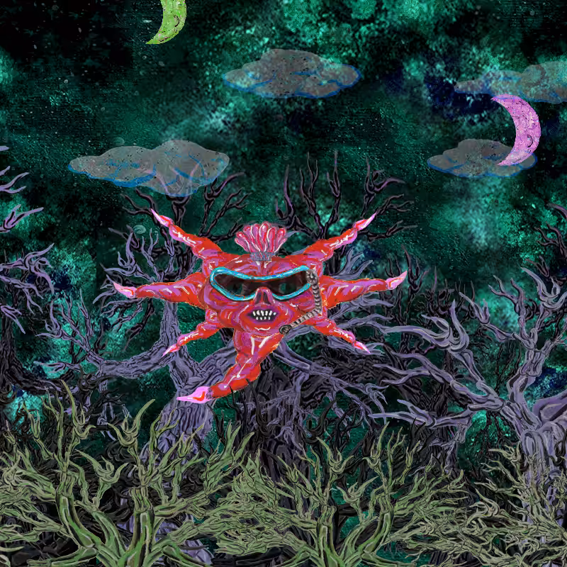INFERNAL CREATURE #2 - The Buzzing Weirdos #90