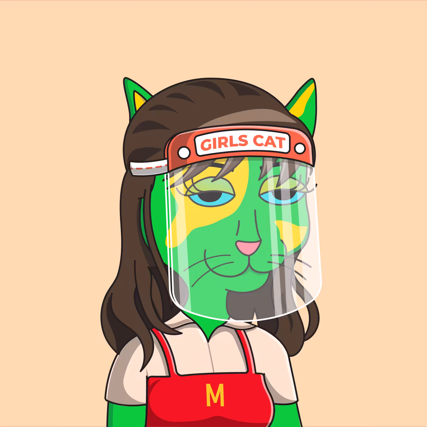 Girl Cat #449