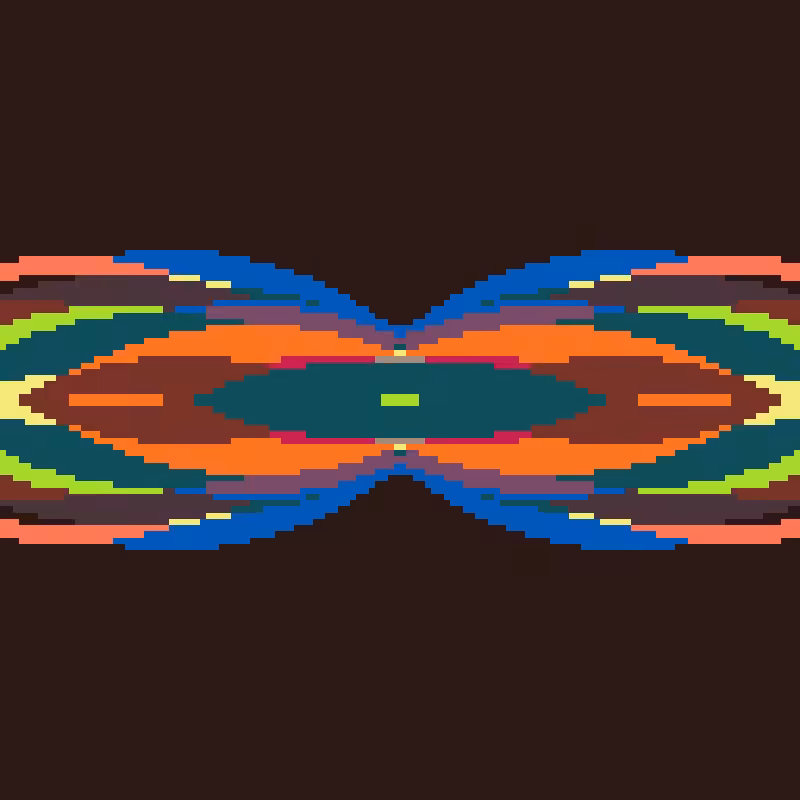 Rapid Psychedelic Inkblot Test Generator #60