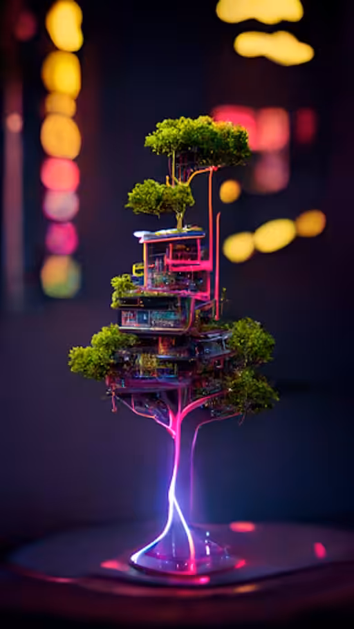 The Cyberpunk TreeHouses 55/149