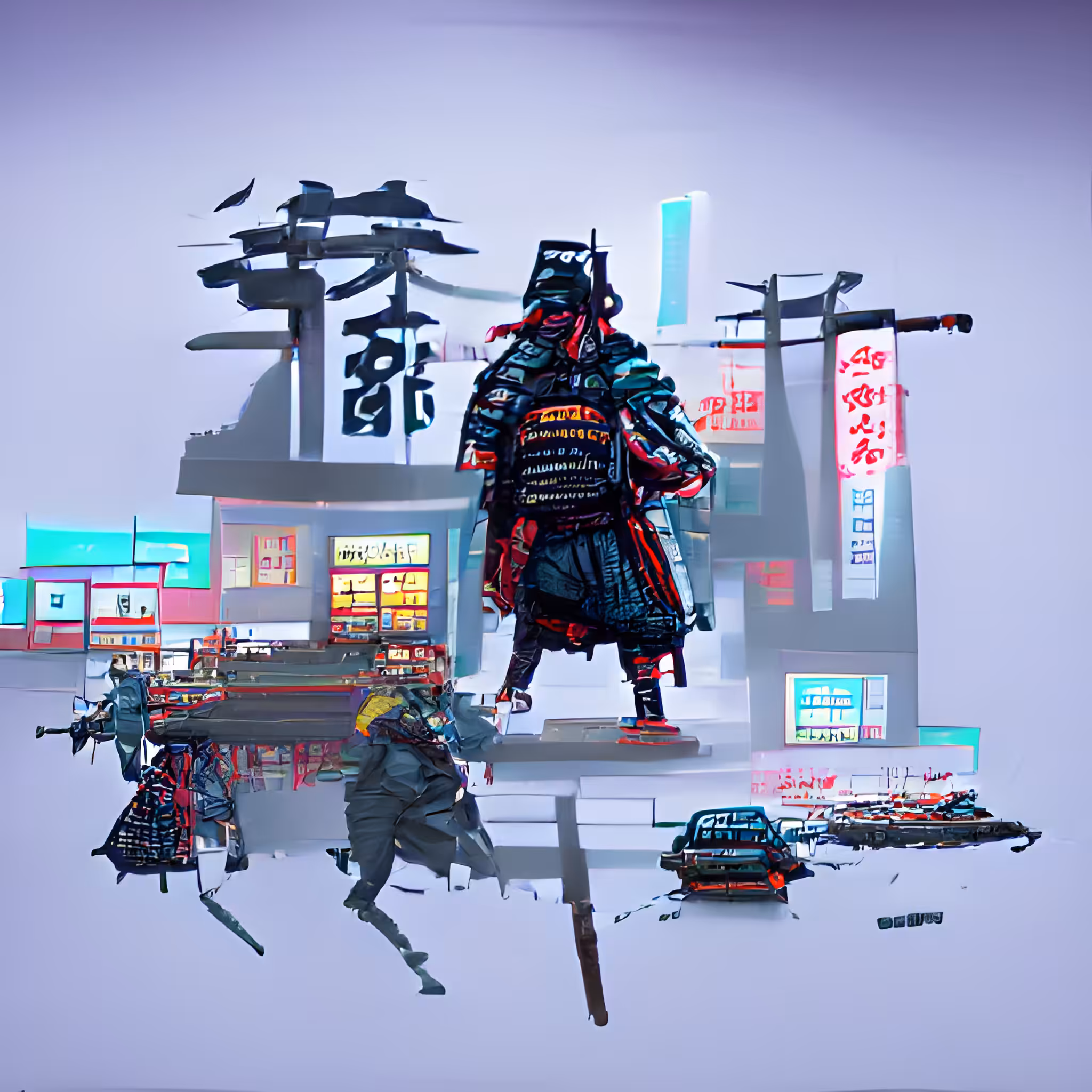 Cyberpunk Samurai #22