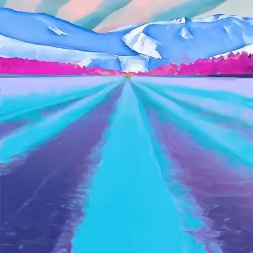 Generated Glitch Landscape #97