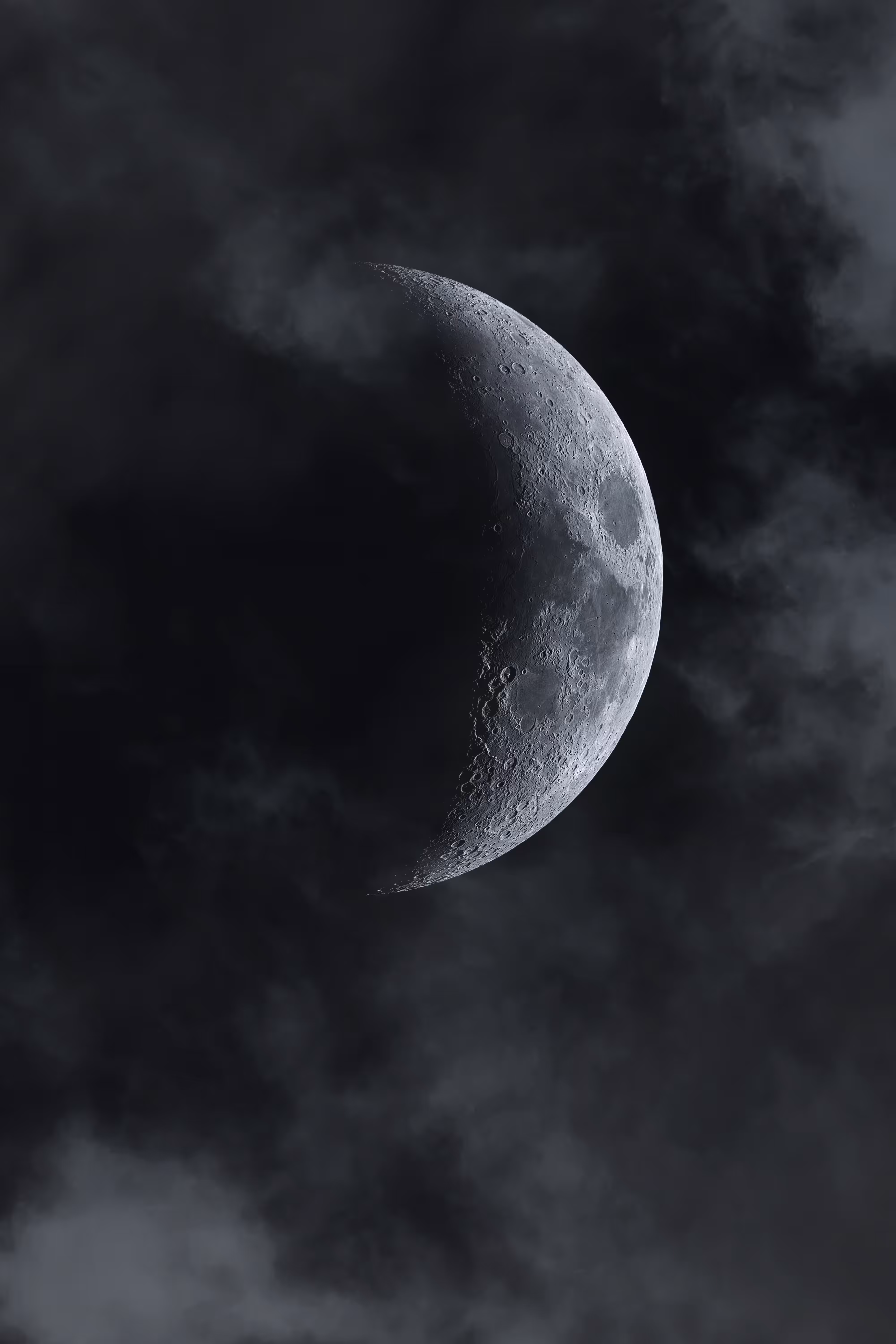 The crescent Moon