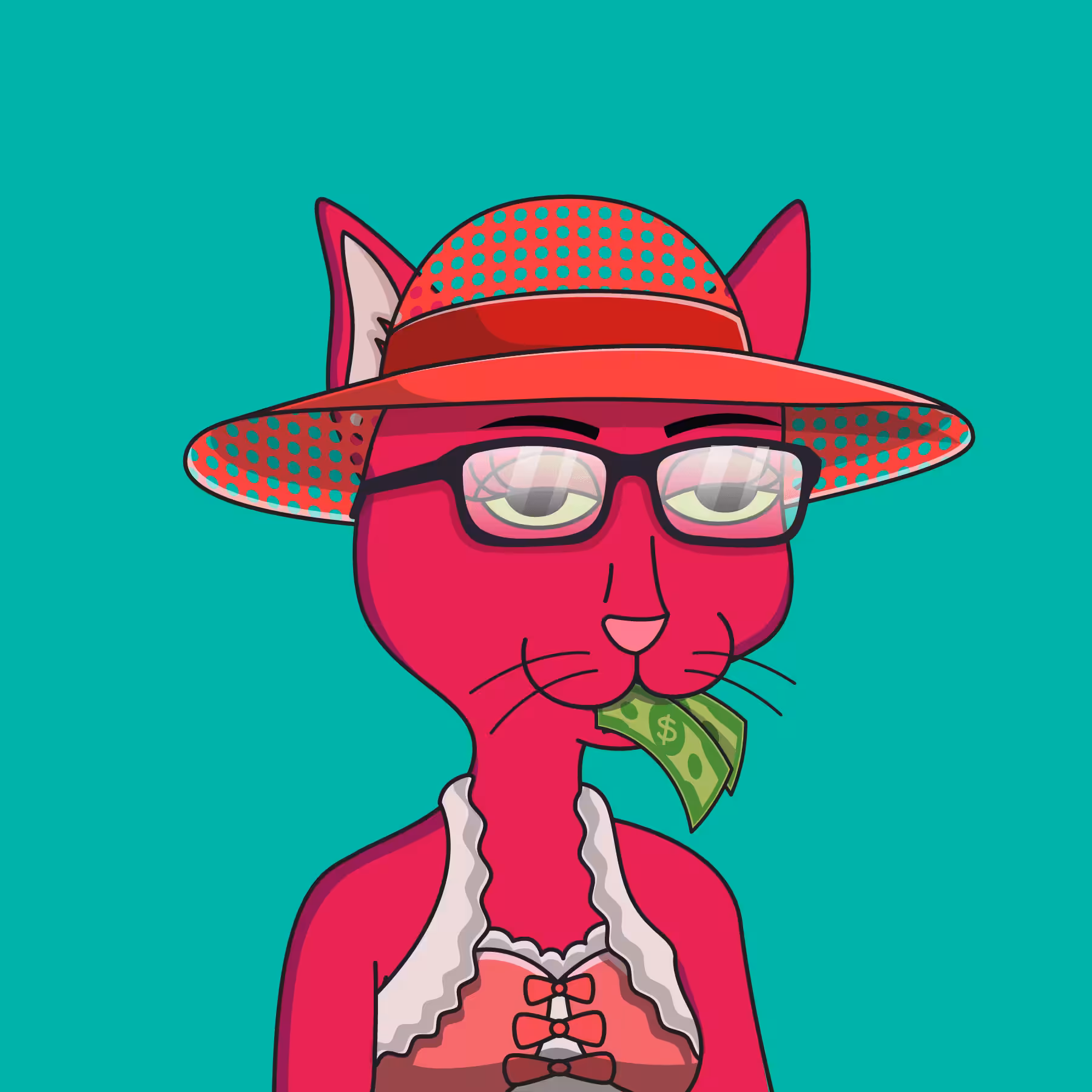 Girl Cat #577