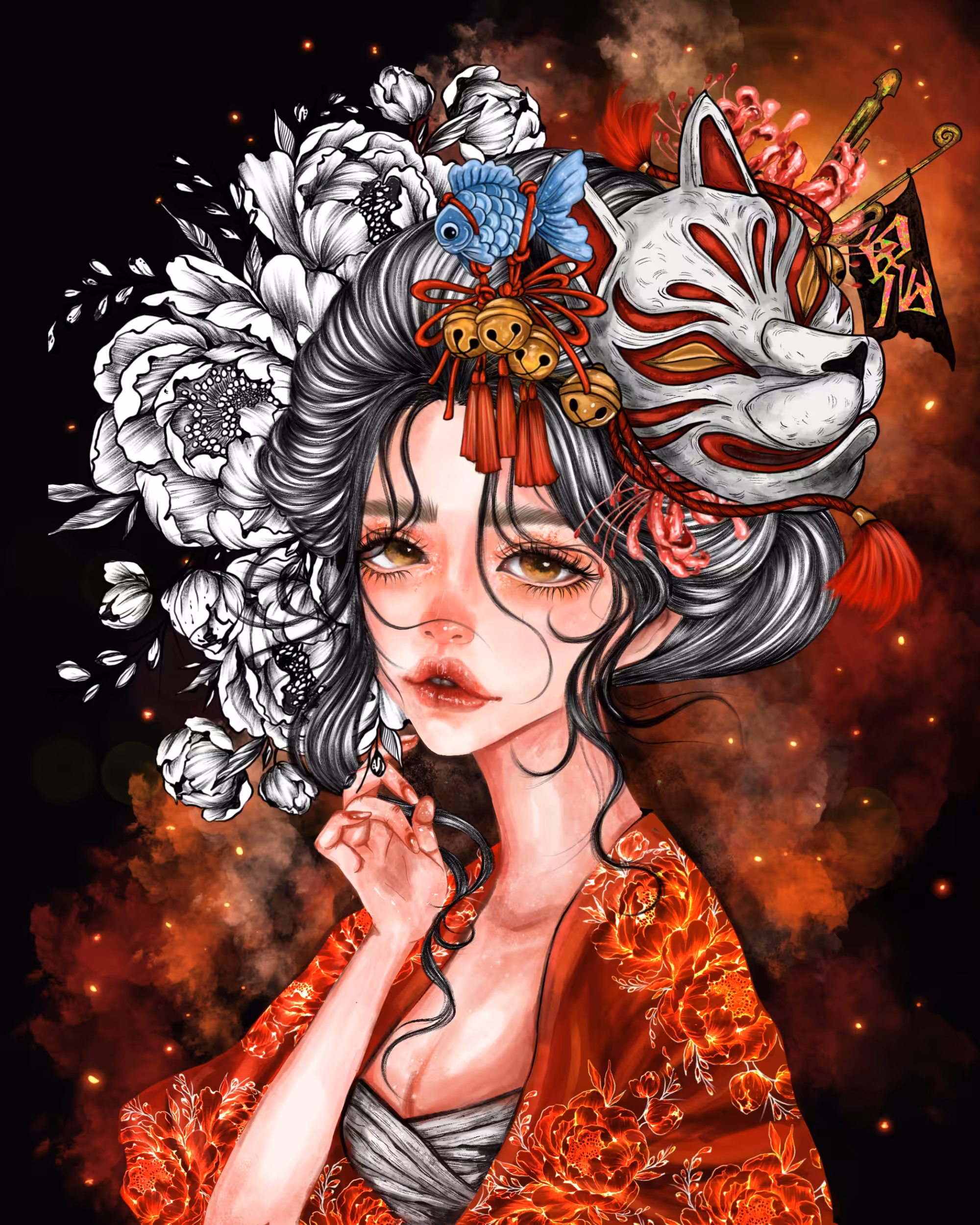 Geisha warrior #010