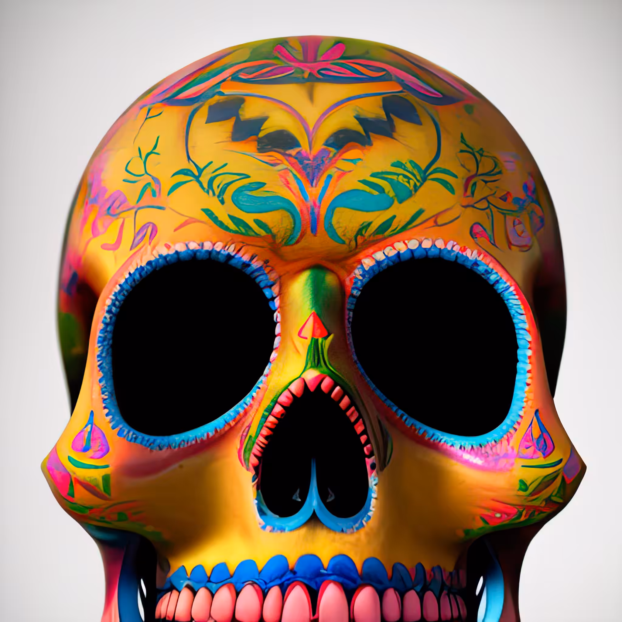 Head Case - A Color Study: Head Case #116