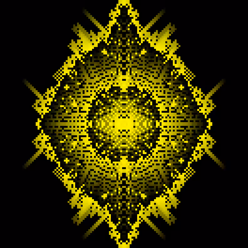 Cellular Canvas #487