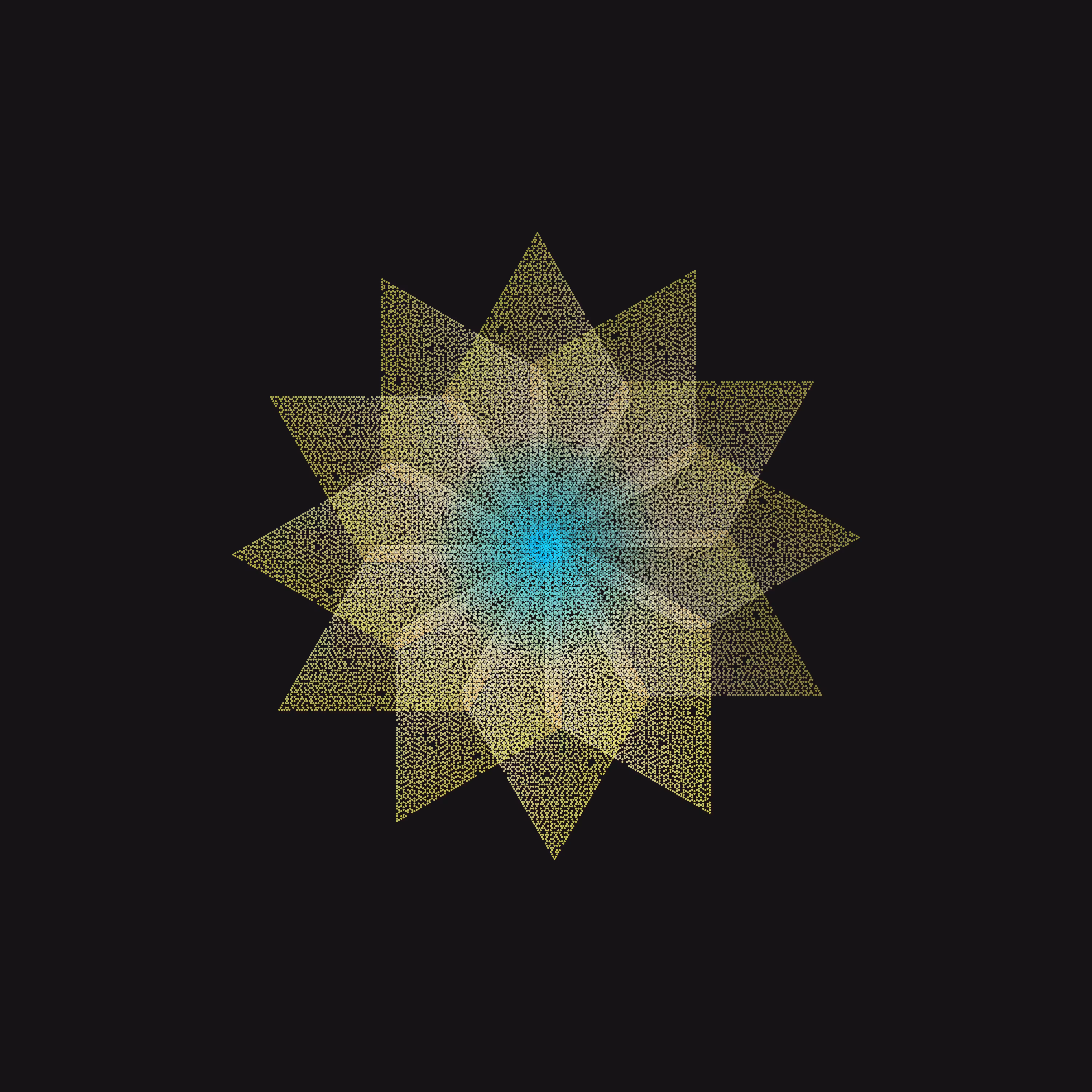 Life Meditation Cellular Automata Rule Two - 1