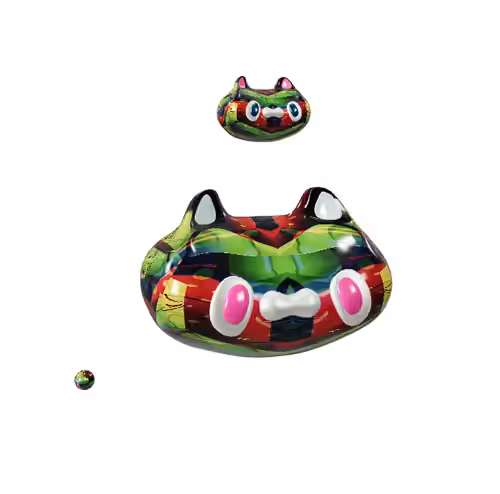 Bubble cat 008