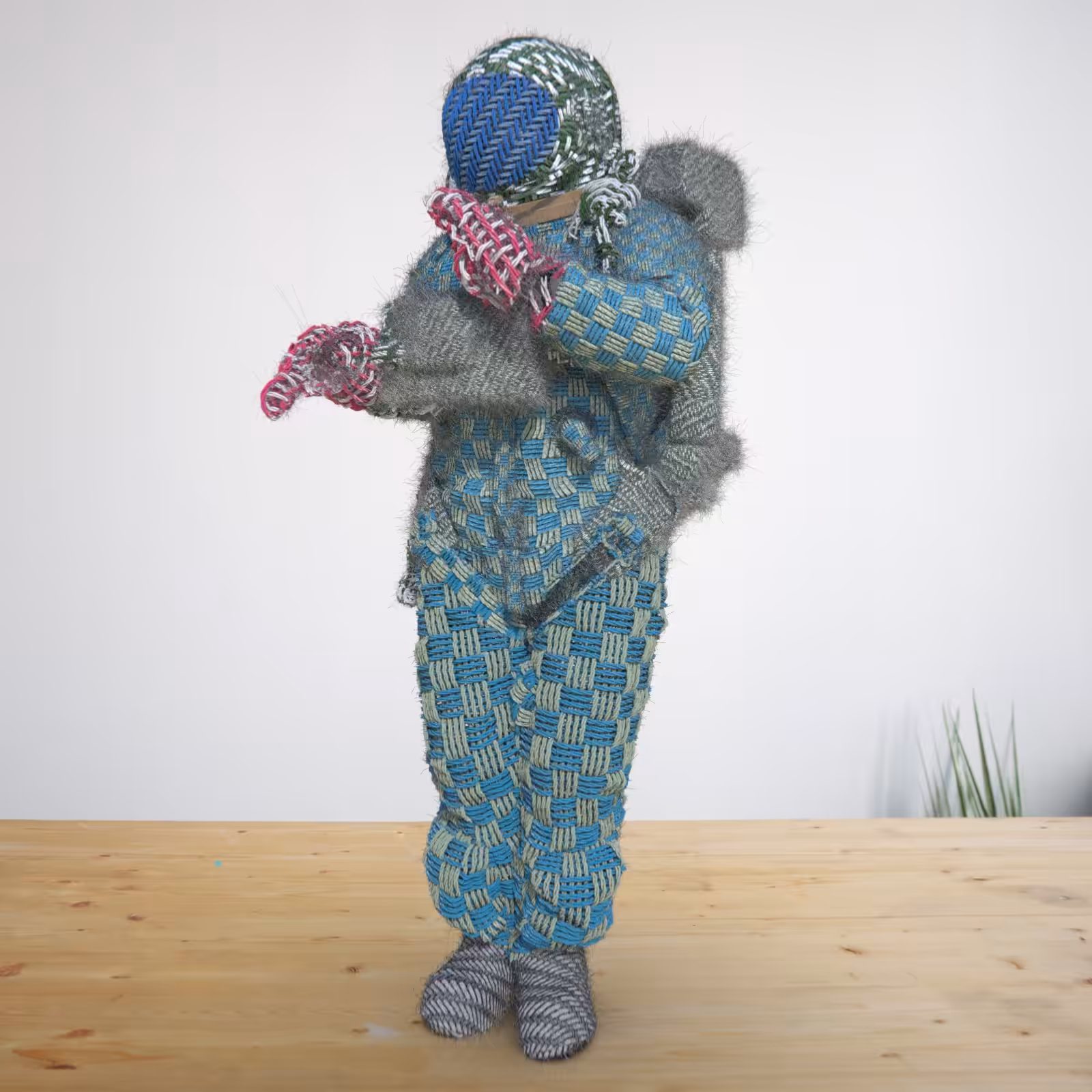 Winter clothes.   astronauts