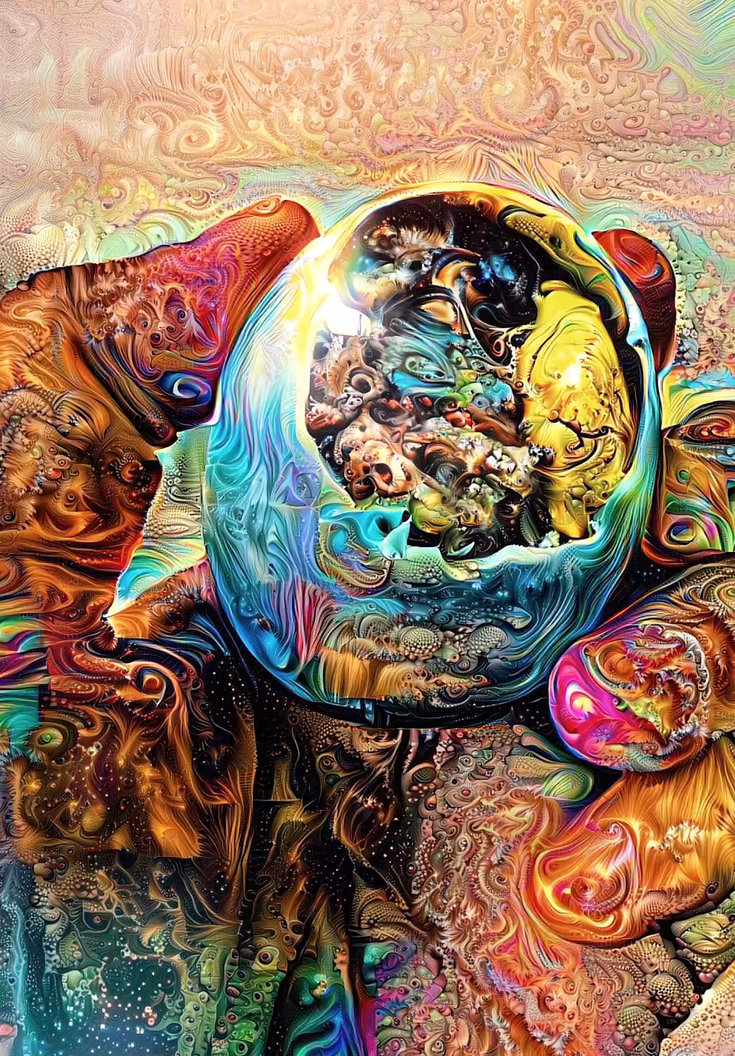 Pᔕychedelic Duck Embryo