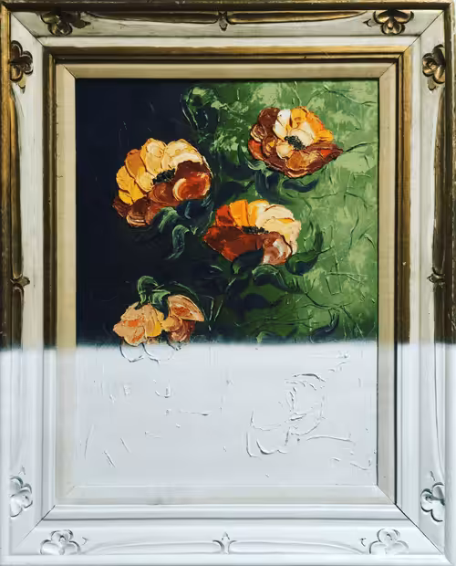 Flowers White Dip