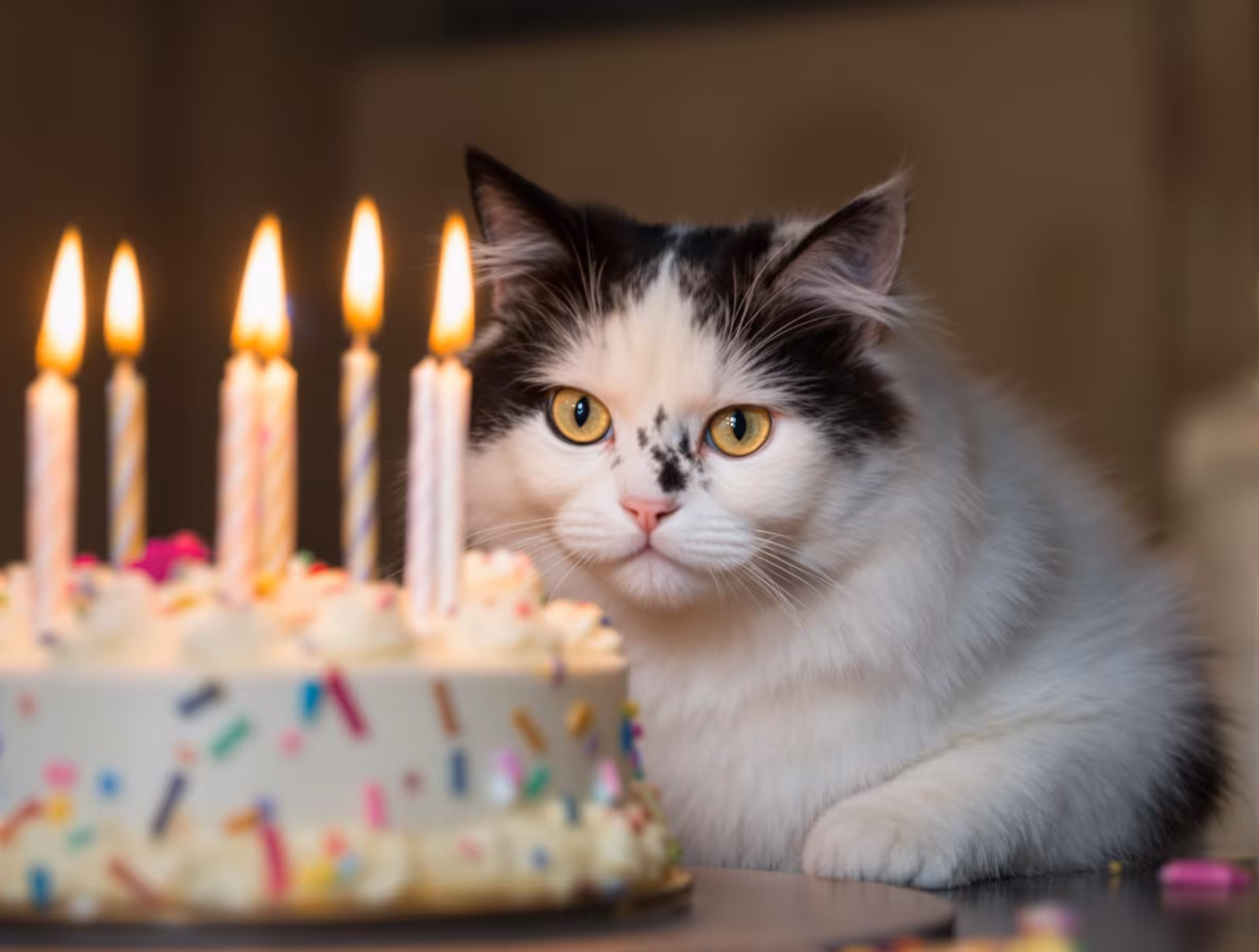 Birthday Cat